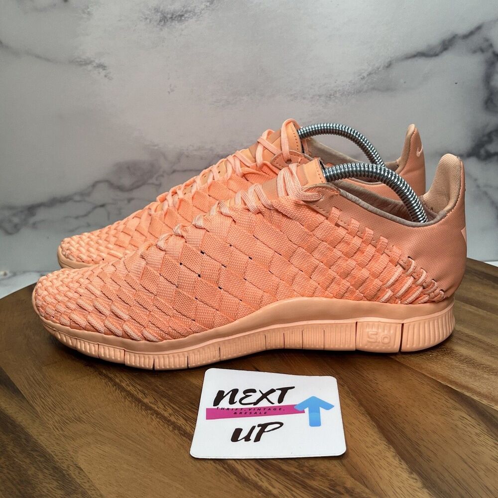 Men’s size 8.5-Nike Free Inneva Woven Tech SP Sunset Glow Peach Moc 705797-888
